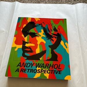 Andy Warhol A Retrospective Paperback book